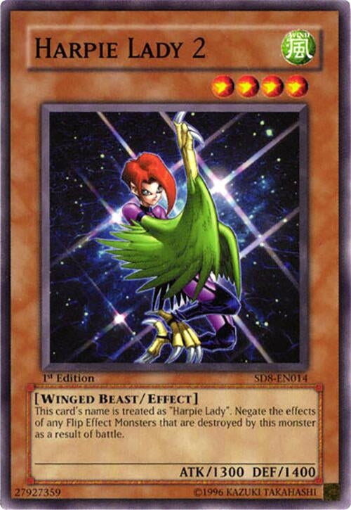 Image for Harpie Lady 2 (Structure Deck: Lord of the Storm) (SD8-EN014) - YuGiOh