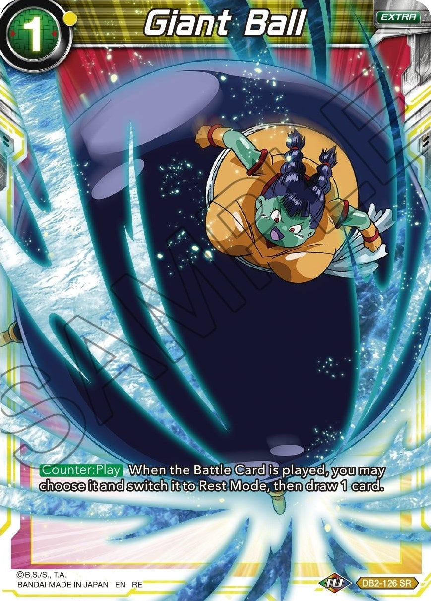 Image for Giant Ball (Mythic Booster) (DB2-126) - Dragon Ball Super: Masters