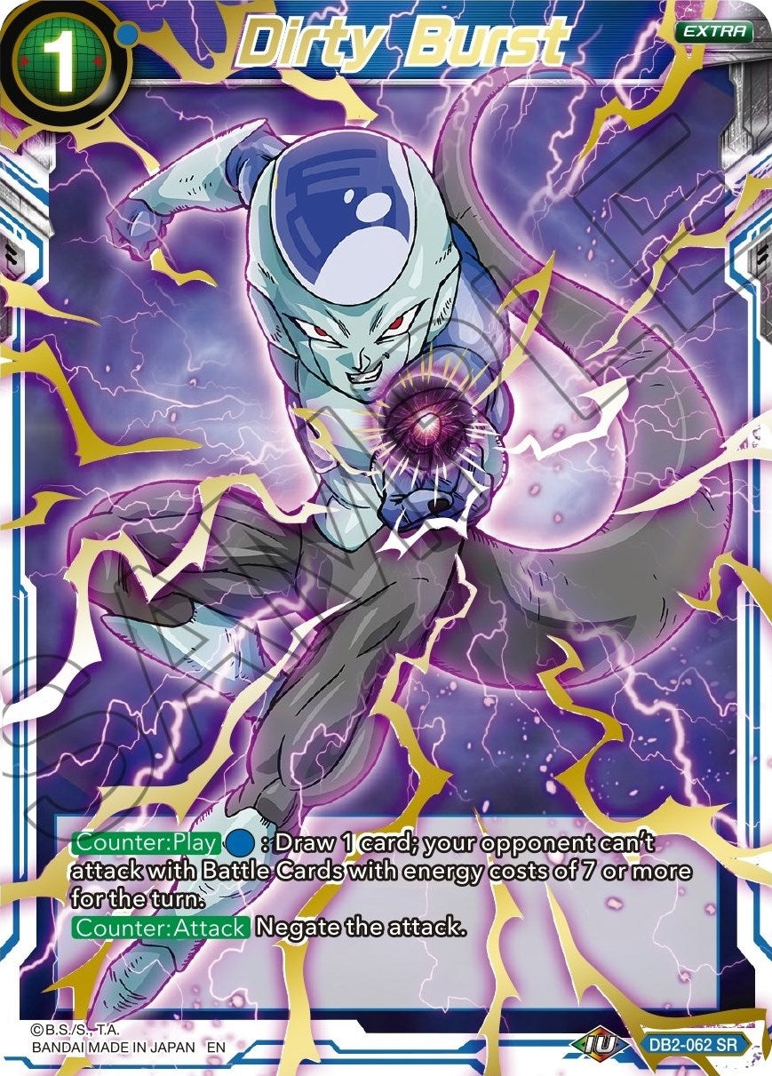 Image for Dirty Burst (Gold Stamped) (Mythic Booster) (DB2-062) - Dragon Ball Super: Masters