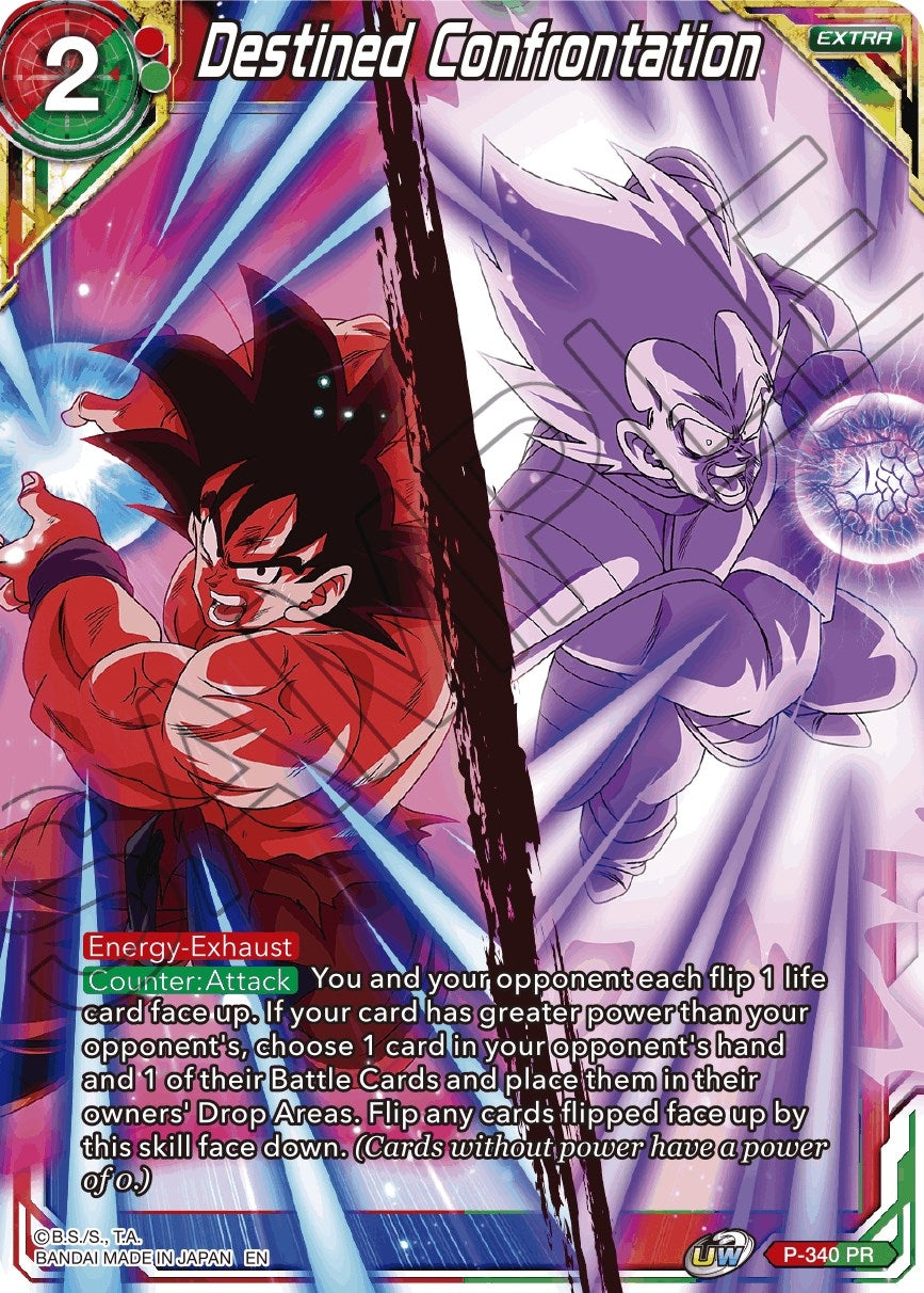Image for Destined Confrontation (Promotion Cards) (P-340) - Dragon Ball Super: Masters