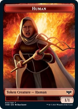 Image for Human Token (010) (Innistrad: Crimson Vow) (10) - Magic: The Gathering