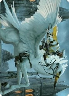 Image for Gryff Rider Art Card (Art Series: Innistrad: Crimson Vow) (10) - Magic: The Gathering