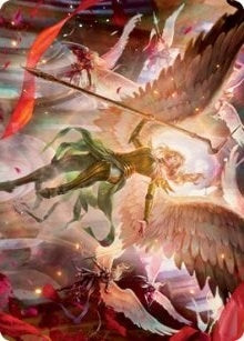 Image for Sigarda's Summons Art Card (Art Series: Innistrad: Crimson Vow) (17) - Magic: The Gathering