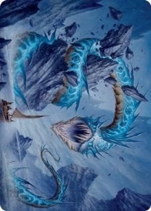 Image for Biolume Serpent Art Card (Art Series: Innistrad: Crimson Vow) (20) - Magic: The Gathering