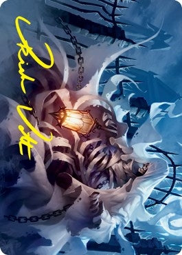 Image for Cemetery Illuminator Art Card (Gold-Stamped Signature) (Art Series: Innistrad: Crimson Vow) (21) - Magic: The Gathering