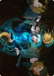 Image for Witness the Future Art Card (Art Series: Innistrad: Crimson Vow) (27) - Magic: The Gathering