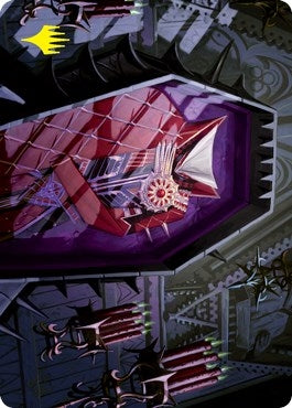 Image for Groom's Finery Art Card (Gold-Stamped) (Art Series: Innistrad: Crimson Vow) (35) - Magic: The Gathering