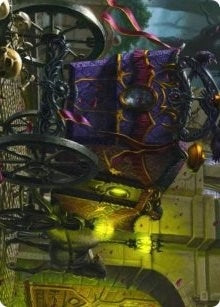 Image for Honeymoon Hearse Art Card (Art Series: Innistrad: Crimson Vow) (45) - Magic: The Gathering