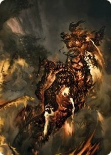 Image for Pyre Spawn Art Card (Art Series: Innistrad: Crimson Vow) (48) - Magic: The Gathering