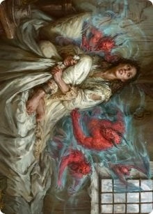 Image for Eruth, Tormented Prophet Art Card (Art Series: Innistrad: Crimson Vow) (61) - Magic: The Gathering