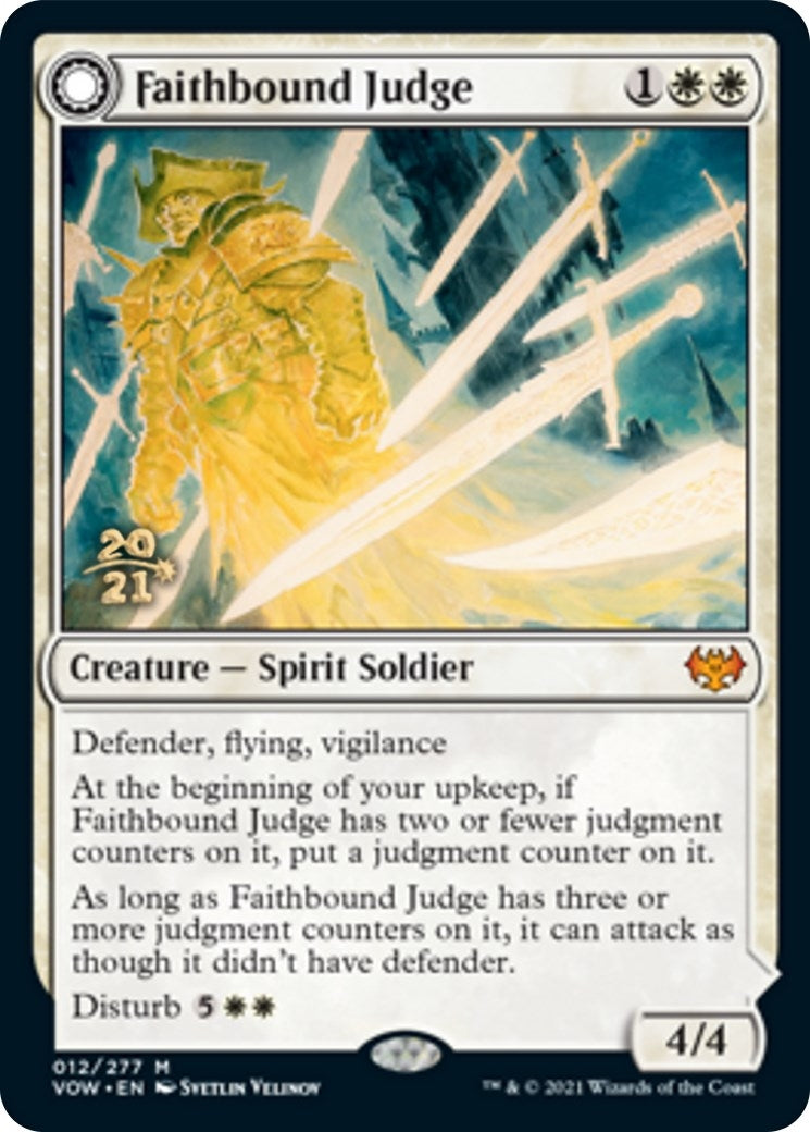 Image for Faithbound Judge (Prerelease Cards) (12) - Magic: The Gathering