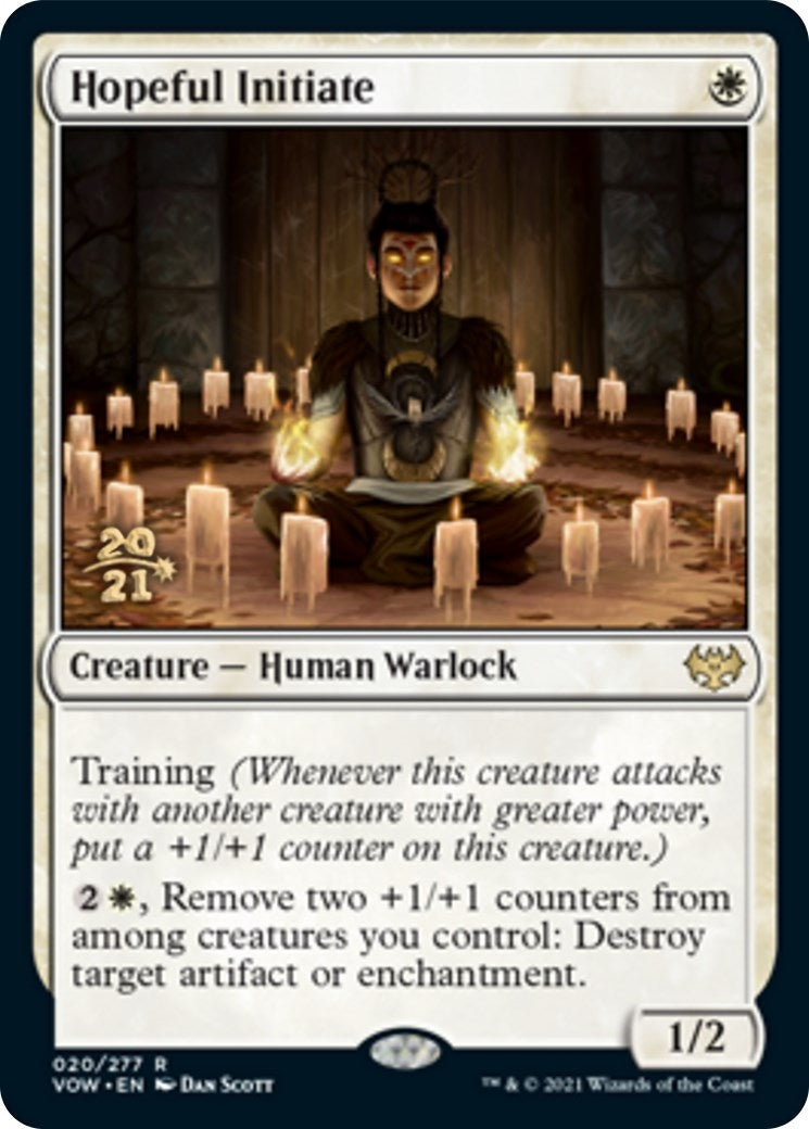 Image for Hopeful Initiate (Prerelease Cards) (20) - Magic: The Gathering