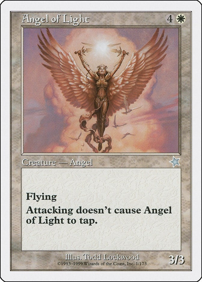 Image for Angel of Light (Starter 1999) (1) - Magic: The Gathering