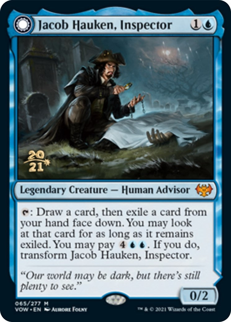 Image for Jacob Hauken, Inspector (Prerelease Cards) (65) - Magic: The Gathering