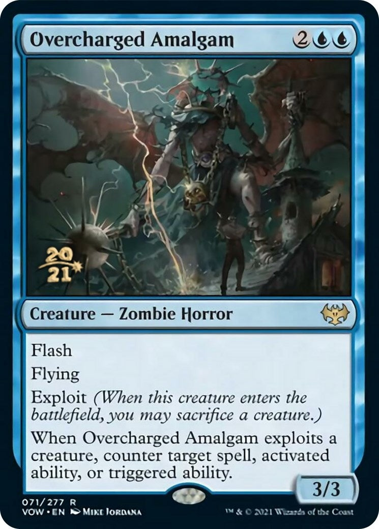Image for Overcharged Amalgam (Prerelease Cards) (71) - Magic: The Gathering