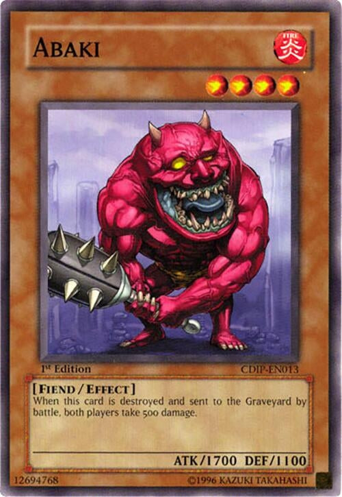 Image for Abaki (Cyberdark Impact) (CDIP-EN013) - YuGiOh