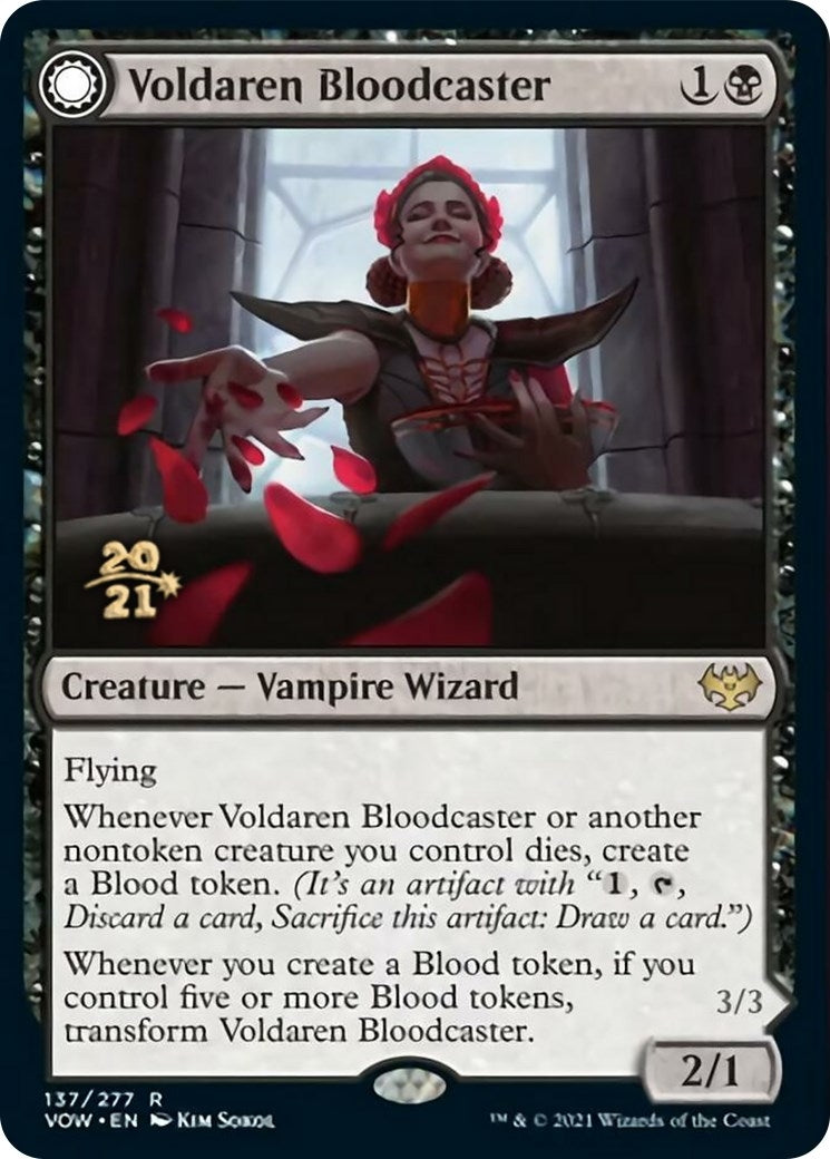 Image for Voldaren Bloodcaster (Prerelease Cards) (137) - Magic: The Gathering