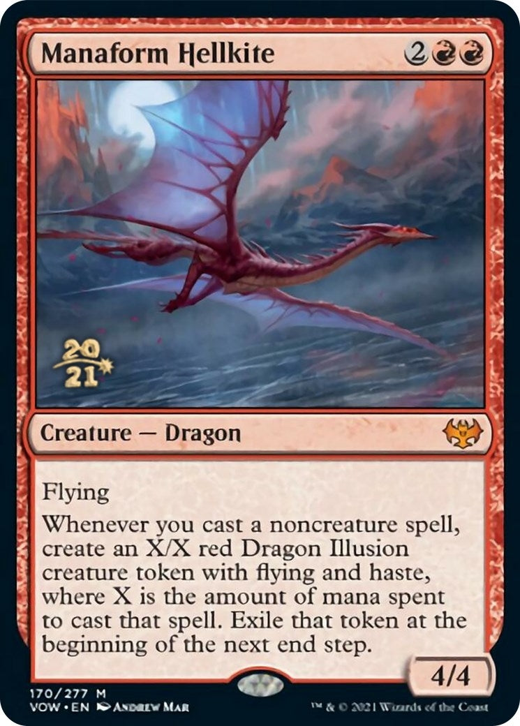 Image for Manaform Hellkite (Prerelease Cards) (170) - Magic: The Gathering