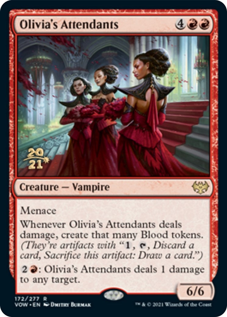 Image for Olivia's Attendants (Prerelease Cards) (172) - Magic: The Gathering