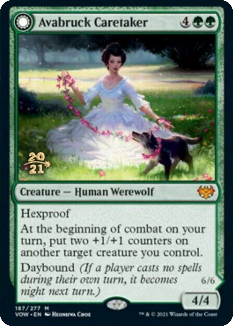 Image for Avabruck Caretaker (Prerelease Cards) (187) - Magic: The Gathering