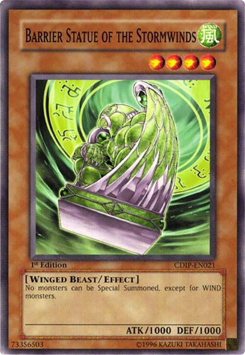 Image for Barrier Statue of the Stormwinds (Cyberdark Impact) (CDIP-EN021) - YuGiOh
