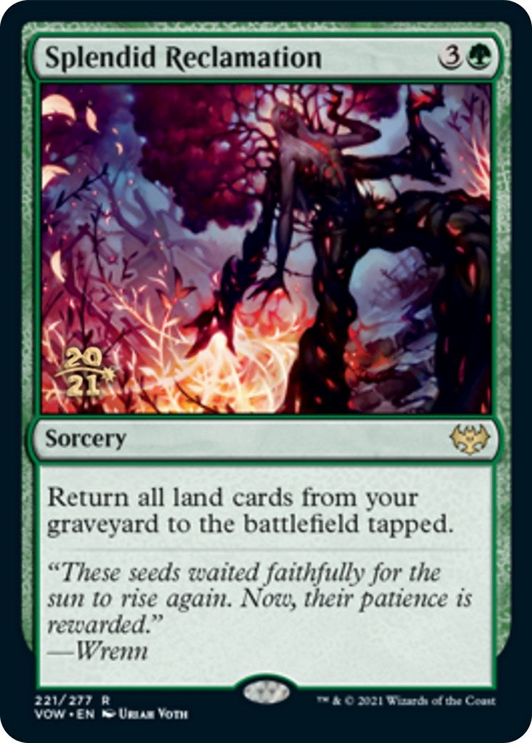 Image for Splendid Reclamation (VOW) (Prerelease Cards) (221) - Magic: The Gathering