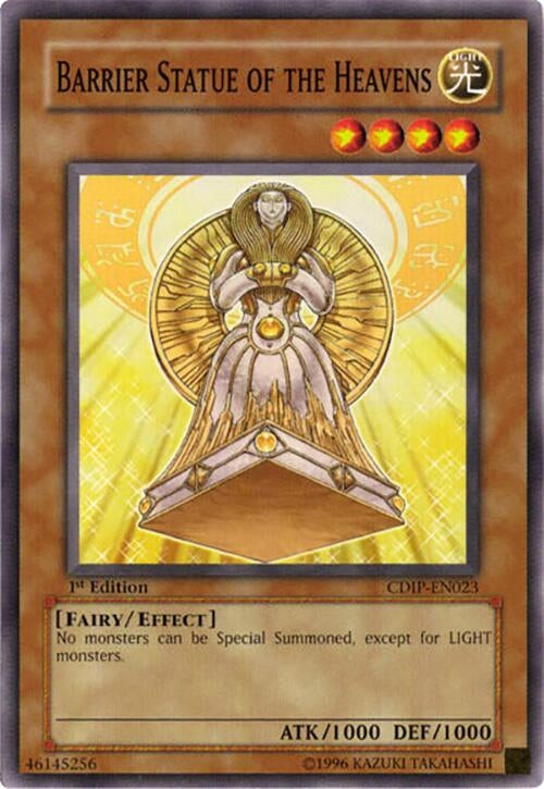 Image for Barrier Statue of the Heavens (Cyberdark Impact) (CDIP-EN023) - YuGiOh