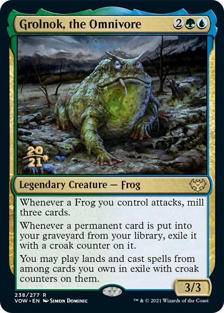 Image for Grolnok, the Omnivore (Prerelease Cards) (238) - Magic: The Gathering
