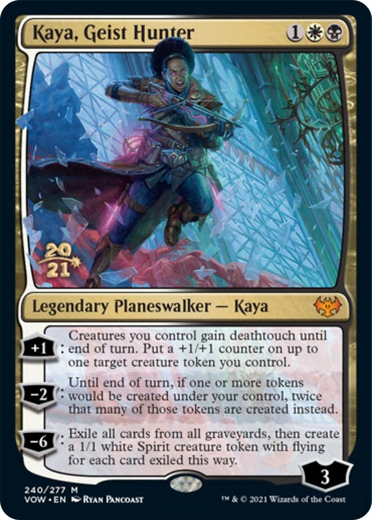 Image for Kaya, Geist Hunter (Prerelease Cards) (240) - Magic: The Gathering