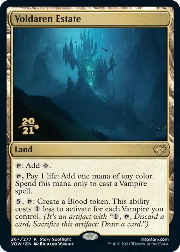 Image for Voldaren Estate (Prerelease Cards) (267) - Magic: The Gathering
