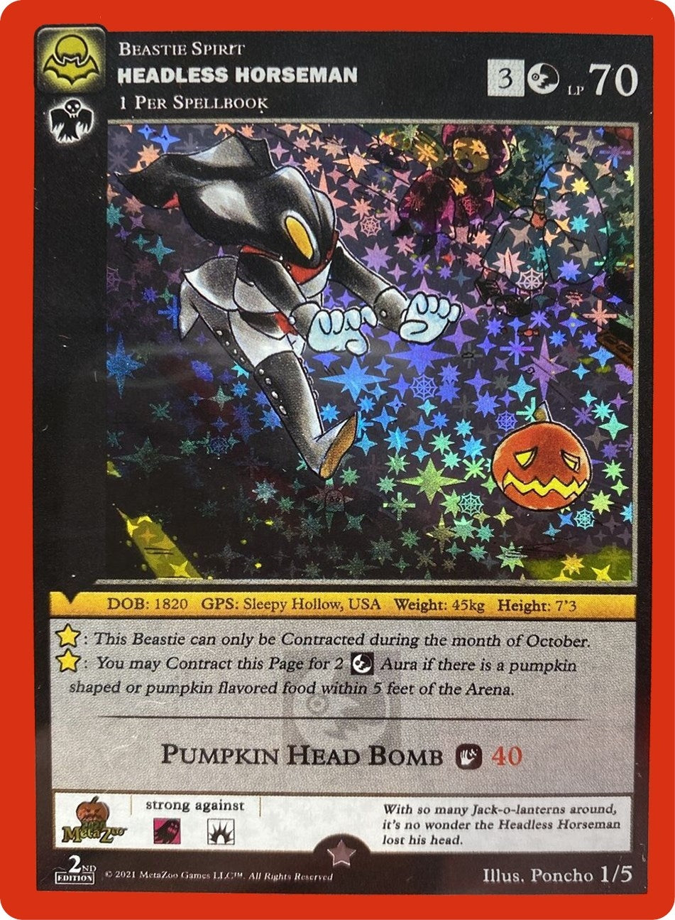 Image for Headless Horseman (Second Edition) (Holiday Promos) (1/5) - MetaZoo