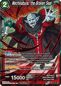 Image for Mechikabura, the Broken Seal (Promotion Cards) (BT10-141) - Dragon Ball Super: Masters