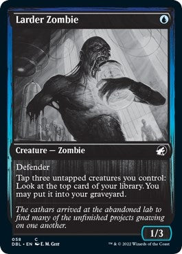 Image for Larder Zombie (Innistrad: Double Feature) (58) - Magic: The Gathering