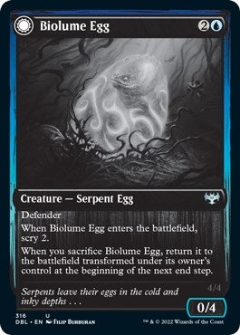 Image for Biolume Egg (Innistrad: Double Feature) (316) - Magic: The Gathering