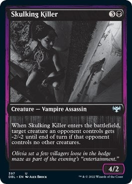 Image for Skulking Killer (Innistrad: Double Feature) (397) - Magic: The Gathering