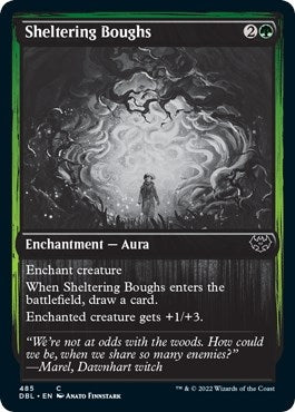 Image for Sheltering Boughs (Innistrad: Double Feature) (485) - Magic: The Gathering