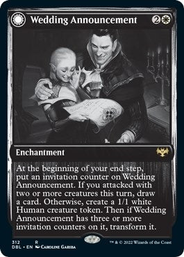 Image for Wedding Announcement (Innistrad: Double Feature) (312) - Magic: The Gathering