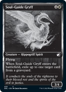 Image for Soul-Guide Gryff (Innistrad: Double Feature) (35) - Magic: The Gathering