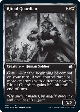 Image for Ritual Guardian (Innistrad: Double Feature) (30) - Magic: The Gathering