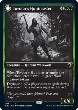 Image for Tovolar's Huntmaster (Innistrad: Double Feature) (204) - Magic: The Gathering