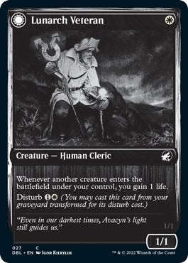 Image for Lunarch Veteran (Innistrad: Double Feature) (27) - Magic: The Gathering