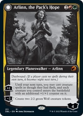 Image for Arlinn, the Pack's Hope (Innistrad: Double Feature) (211) - Magic: The Gathering