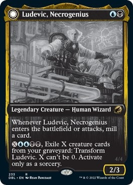 Image for Ludevic, Necrogenius (Innistrad: Double Feature) (233) - Magic: The Gathering