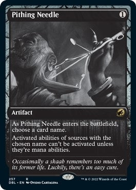 Image for Pithing Needle (Innistrad: Double Feature) (257) - Magic: The Gathering