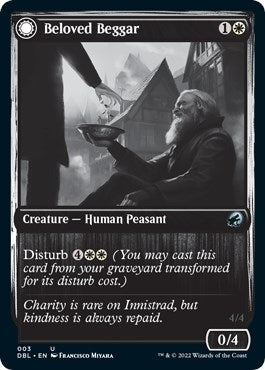 Image for Beloved Beggar (Innistrad: Double Feature) (3) - Magic: The Gathering
