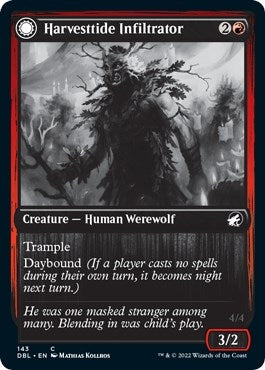 Image for Harvesttide Infiltrator (Innistrad: Double Feature) (143) - Magic: The Gathering