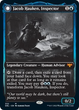 Image for Jacob Hauken, Inspector (Innistrad: Double Feature) (332) - Magic: The Gathering