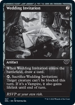 Image for Wedding Invitation (Innistrad: Double Feature) (527) - Magic: The Gathering