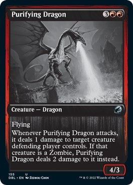 Image for Purifying Dragon (Innistrad: Double Feature) (155) - Magic: The Gathering