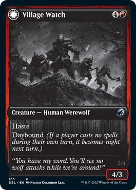 Image for Village Watch (Innistrad: Double Feature) (165) - Magic: The Gathering